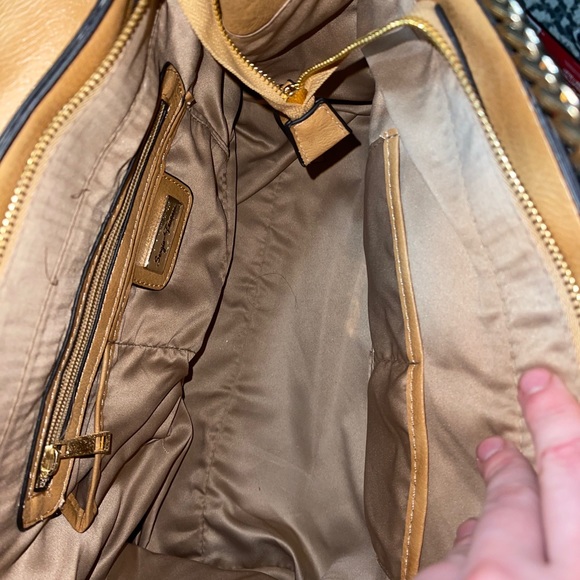 Tan leather purse - Picture 5 of 6